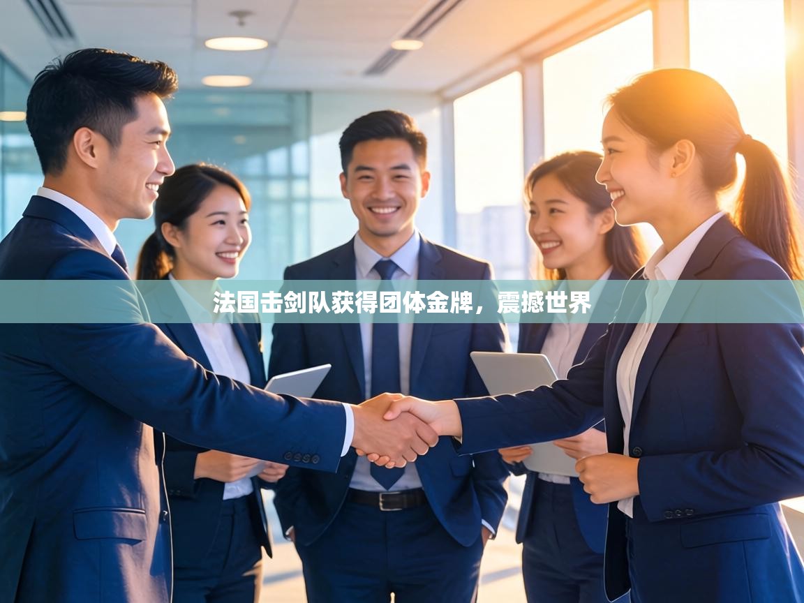 法国击剑队获得团体金牌,震撼世界 第1张